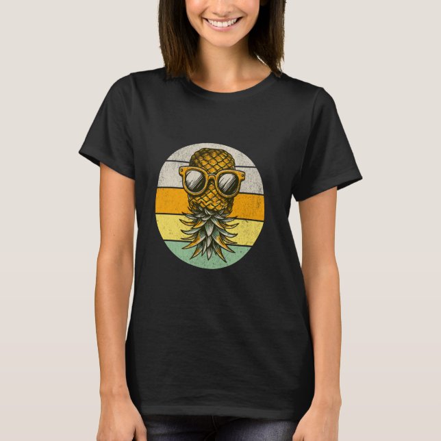 Swinger Upside Down Pineapple T-Shirt (Front)