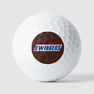 Swingers Snickers Parody Funny Golf Balls
