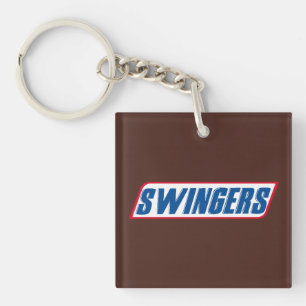 Swingers Snickers Parody Funny Key Ring