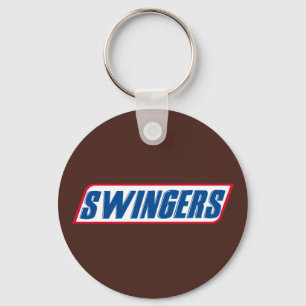 Swingers Snickers Parody Funny Key Ring