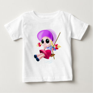 Swinging Girl Baby T-Shirt Gift