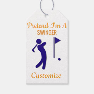 Swinging Golfer Thunder_Thunder_Cove Gift Tags