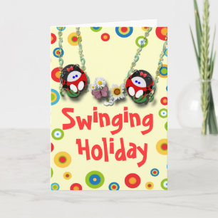 Swinging Holiday Card