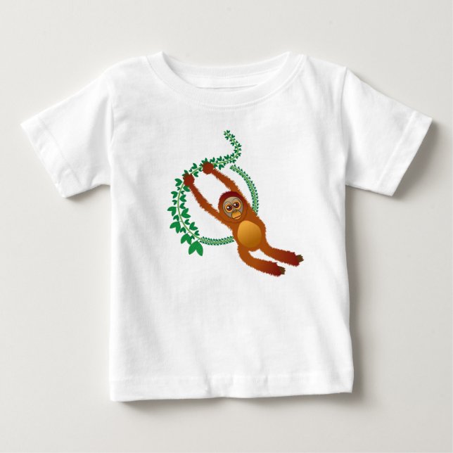 Swinging Orangutan Shirt (Front)