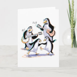 sWiNgInG pEnGuInS Card