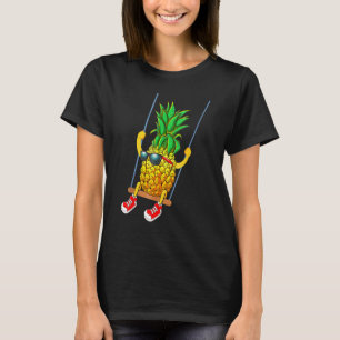 Swinging Pineapple Swinger Sunglasses Summer T-Shirt