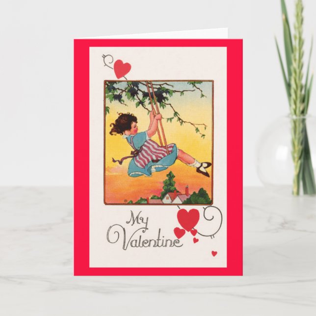 Swinging Valentine Holiday Card (Front)