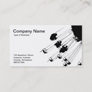 Swings and Roandabouts - White (Egg shell) Business Card