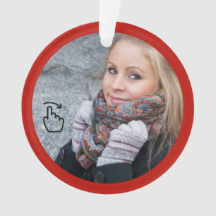 SWIPE RIGHT - Best Friend - See Back ... Ornament