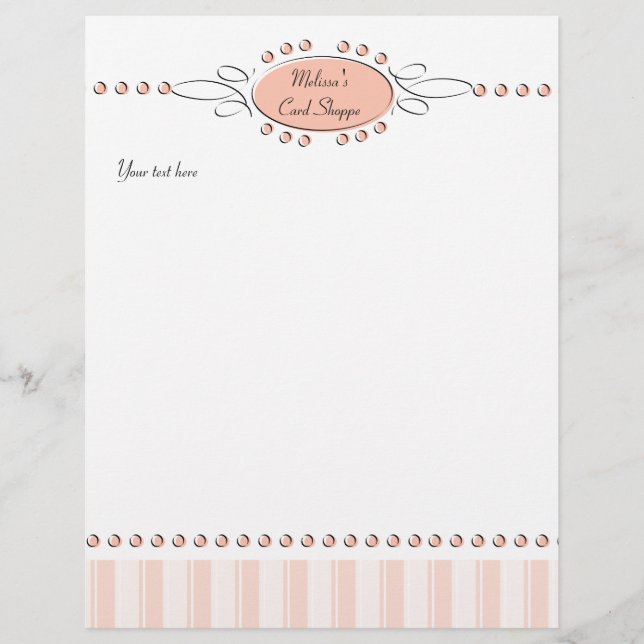 Swirl Decor Flyer (Front)