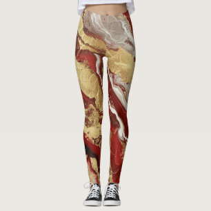 Swirl Design Leggings