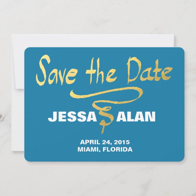 swirl faux gold foil (Front)