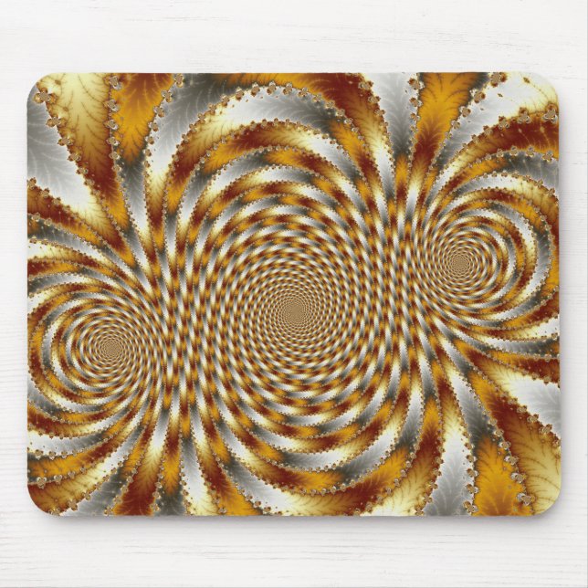 Swirl Fractal 1 - Fractal Mousepad (Front)