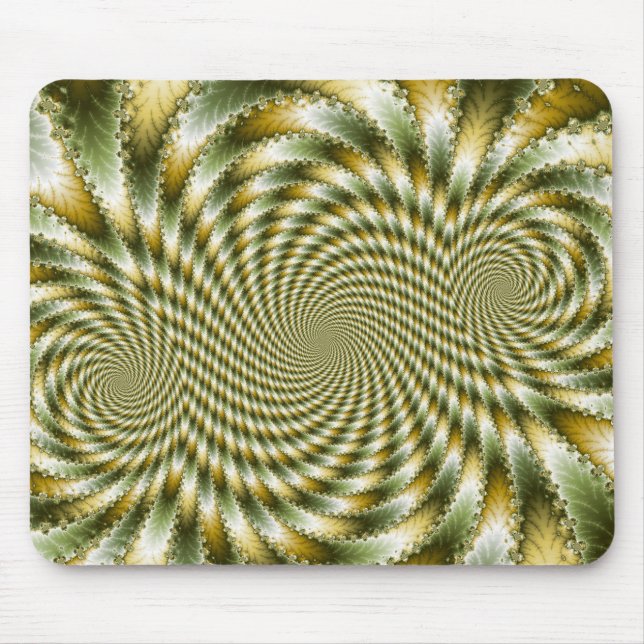 Swirl Fractal 3 - Fractal Mousepad (Front)