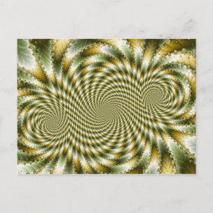 Swirl Fractal 3 - Fractal Postcard