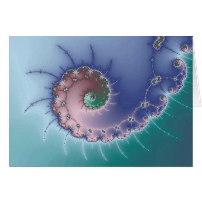 Swirl - Fractal Card (Front Horizontal)