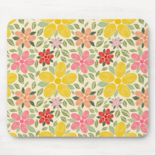 Swirl Garden Mouse Mat