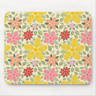 Swirl Garden Mouse Mat
