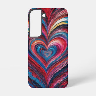 Swirl Heart Layers Samsung Galaxy Case