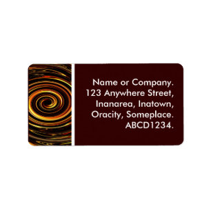 Swirl Label