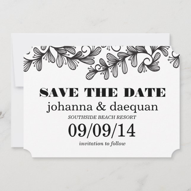 swirl leaves save the date (Front)