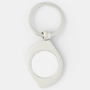 Swirl Metal Keychain
