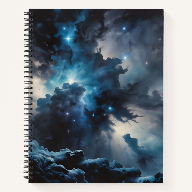 Swirl of Stars Notebook (Front)