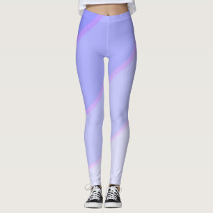 Swirl pattern pastel ombre Lilac Leggings