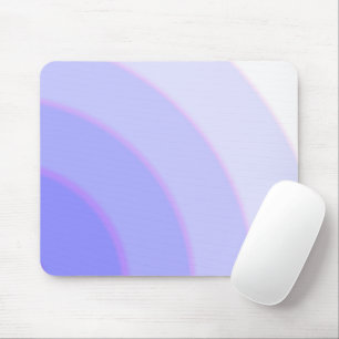 Swirl pattern Pastel Ombre Lilac Mouse Mat