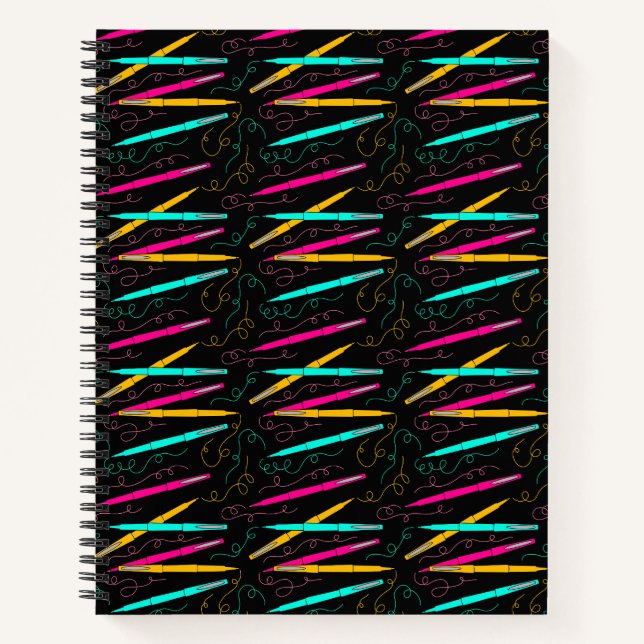 Swirl & Scribble Pen Parade Notebook (Front)