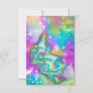 Swirl Slime Galaxy Invitation