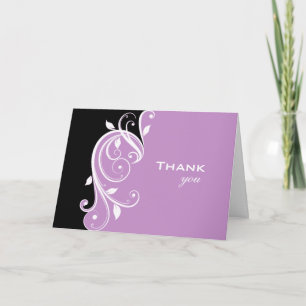 Swirl Thank You Card