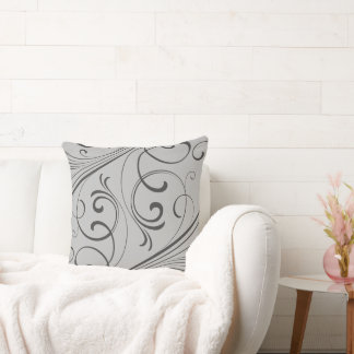 Swirl Throw Pillow