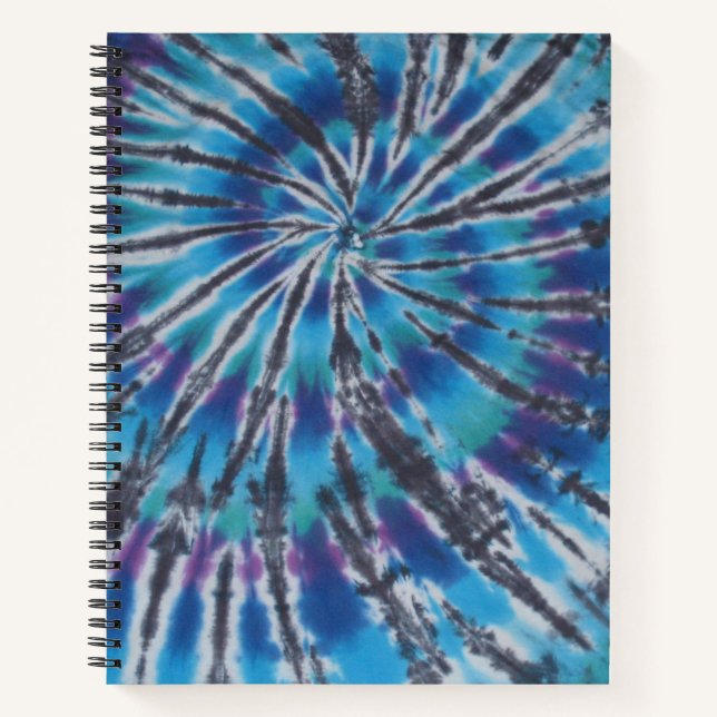 Swirl Tie Dye Notebook (Front)