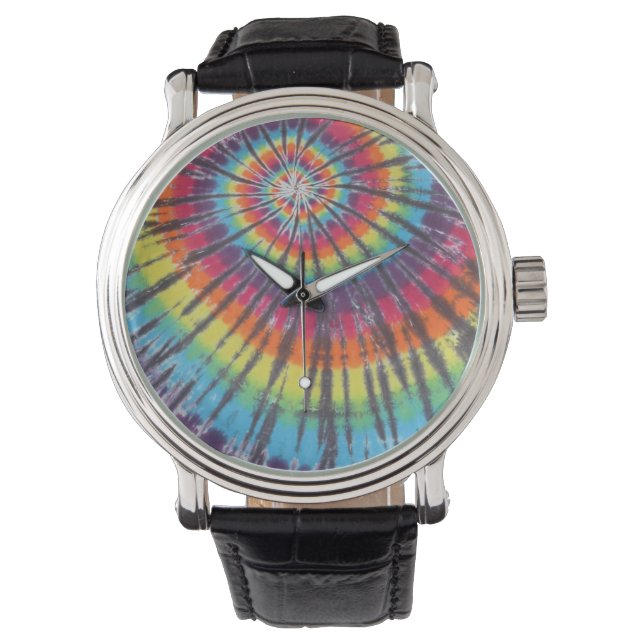 Swirl Tie Dye Watch (Front)