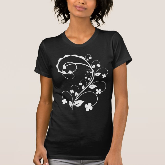 swirl_white T-Shirt (Front)