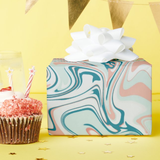 Swirl Wrapping Paper (Birthday Party)