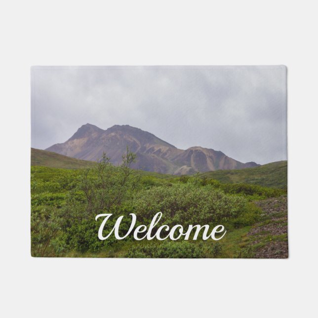 Swirled Beauty In Denali Doormat (Front)