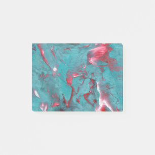 Swirled Marble Stone Post-it Notes