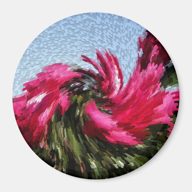 Swirled Roses..... Magnet (Front)