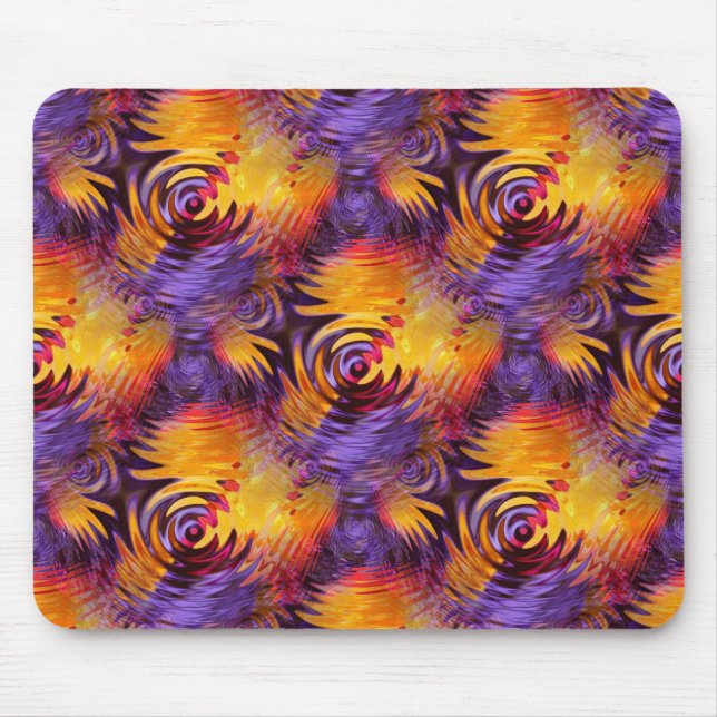 Swirlin' Hands... Mouse Mat (Front)