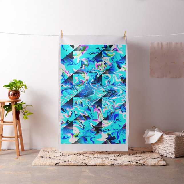 Swirlin' Seas..... Fabric (In Situ)