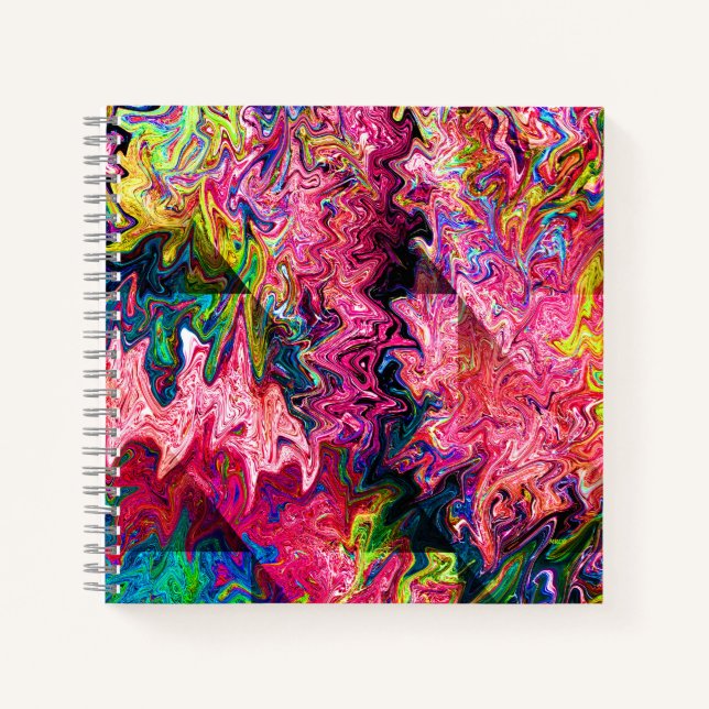 Swirlin' Squigglies..... Notebook (Front)