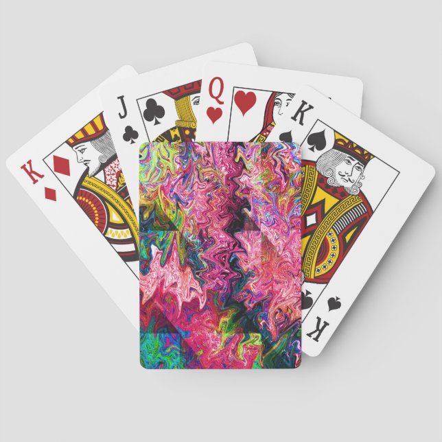 Swirlin' Squigglies..... Playing Cards (Back)