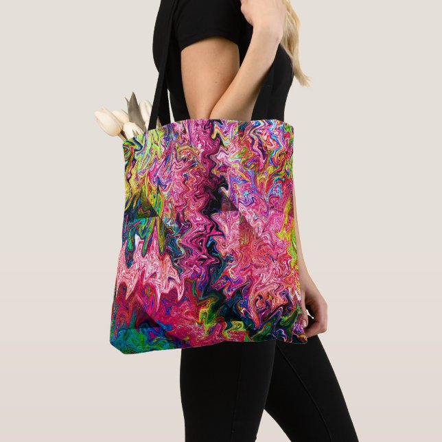 Swirlin' Squigglies..... Tote Bag (Close Up)
