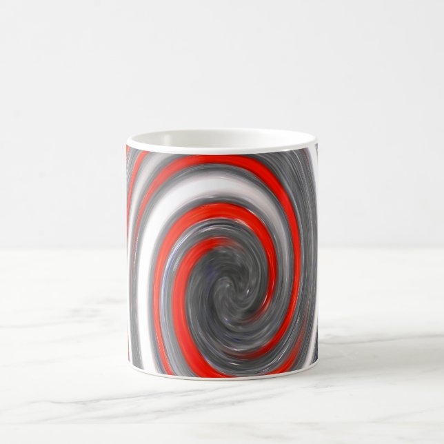 Swirling art coffee mug (Center)