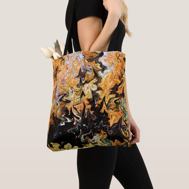 Swirling Autumn..... Tote Bag (Close Up)