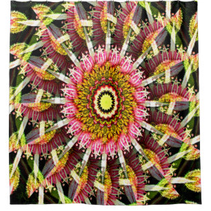 Swirling Blooms..... Shower Curtain