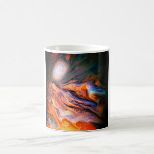Swirling Clouds Jupiter North Temperate Belt Coffee Mug