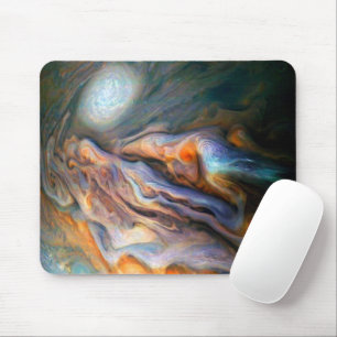 Swirling Clouds Jupiter North Temperate Belt Mouse Mat